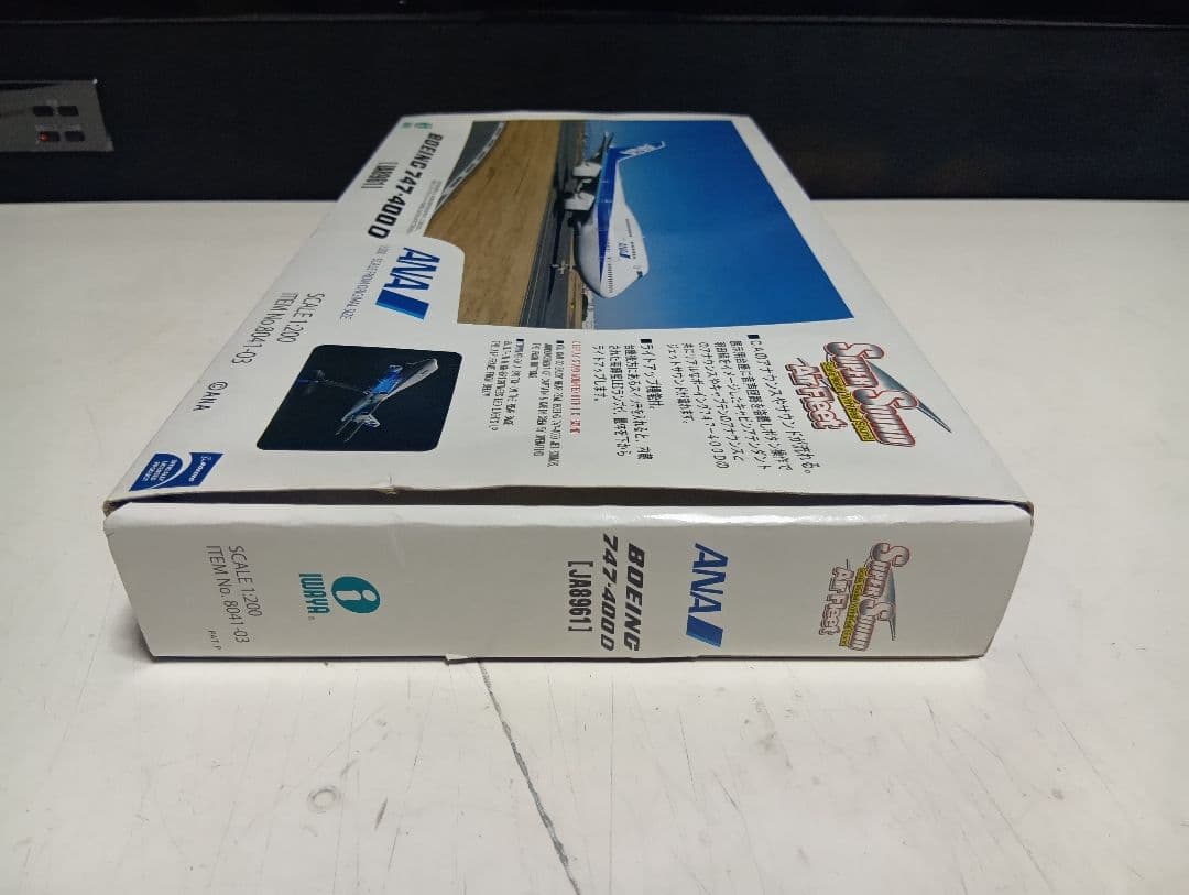 【未使用】イワヤ 1:200 ボーイング 747-400 アナウンス ANA