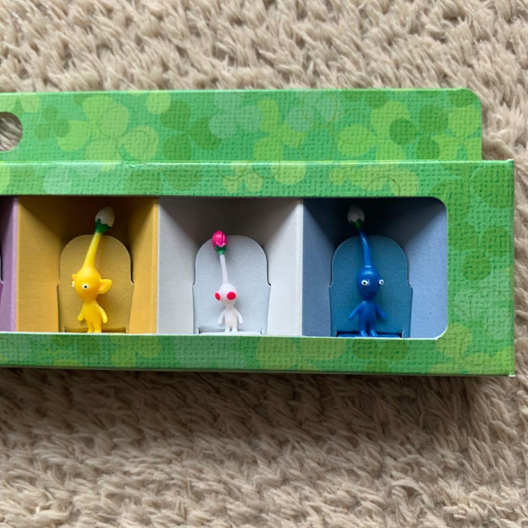 激レア商品！？　ピクミン原寸大フィギュア5体付　特典　未使用の非売品