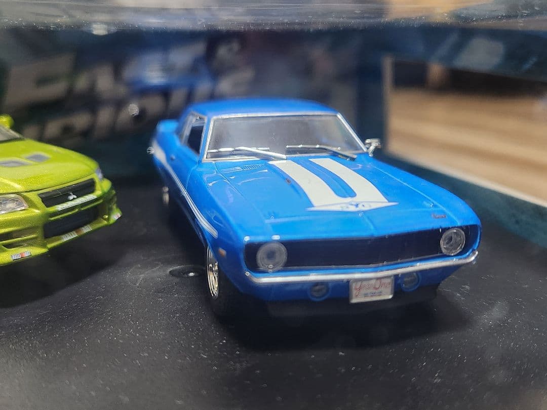 ミニカー GREENLIGHT Fast & Furious Camaro&Lancer