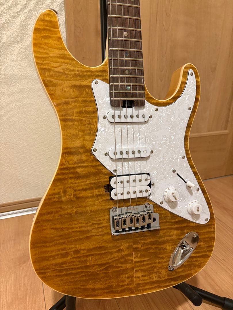 AriaProII 714-AE200 YG 専用ギグバッグ付 ほぼ新品