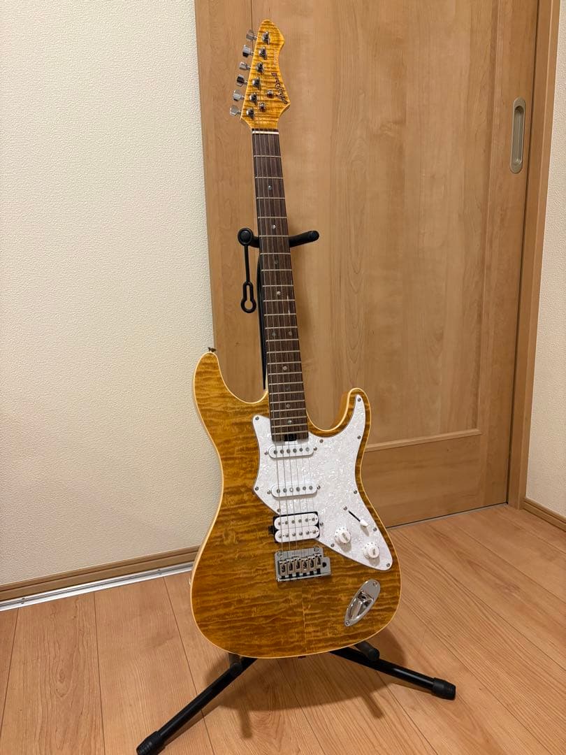 AriaProII 714-AE200 YG 専用ギグバッグ付 ほぼ新品