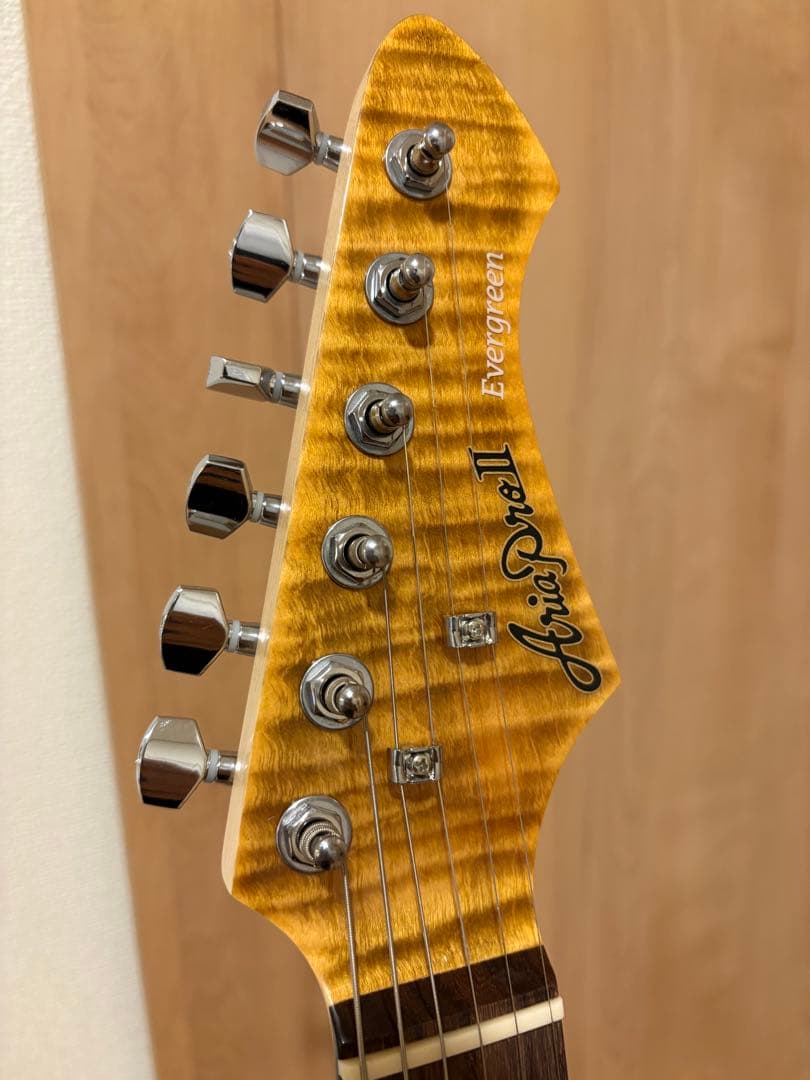 AriaProII 714-AE200 YG 専用ギグバッグ付 ほぼ新品