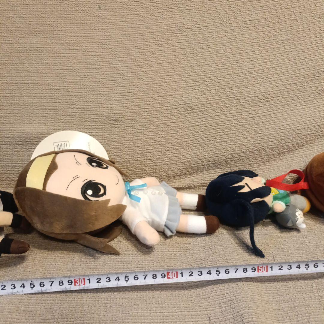 けいおん　まとめ売り　猫耳カチューシャ　ぬいぐるみ　中野梓　秋山澪　田井中律