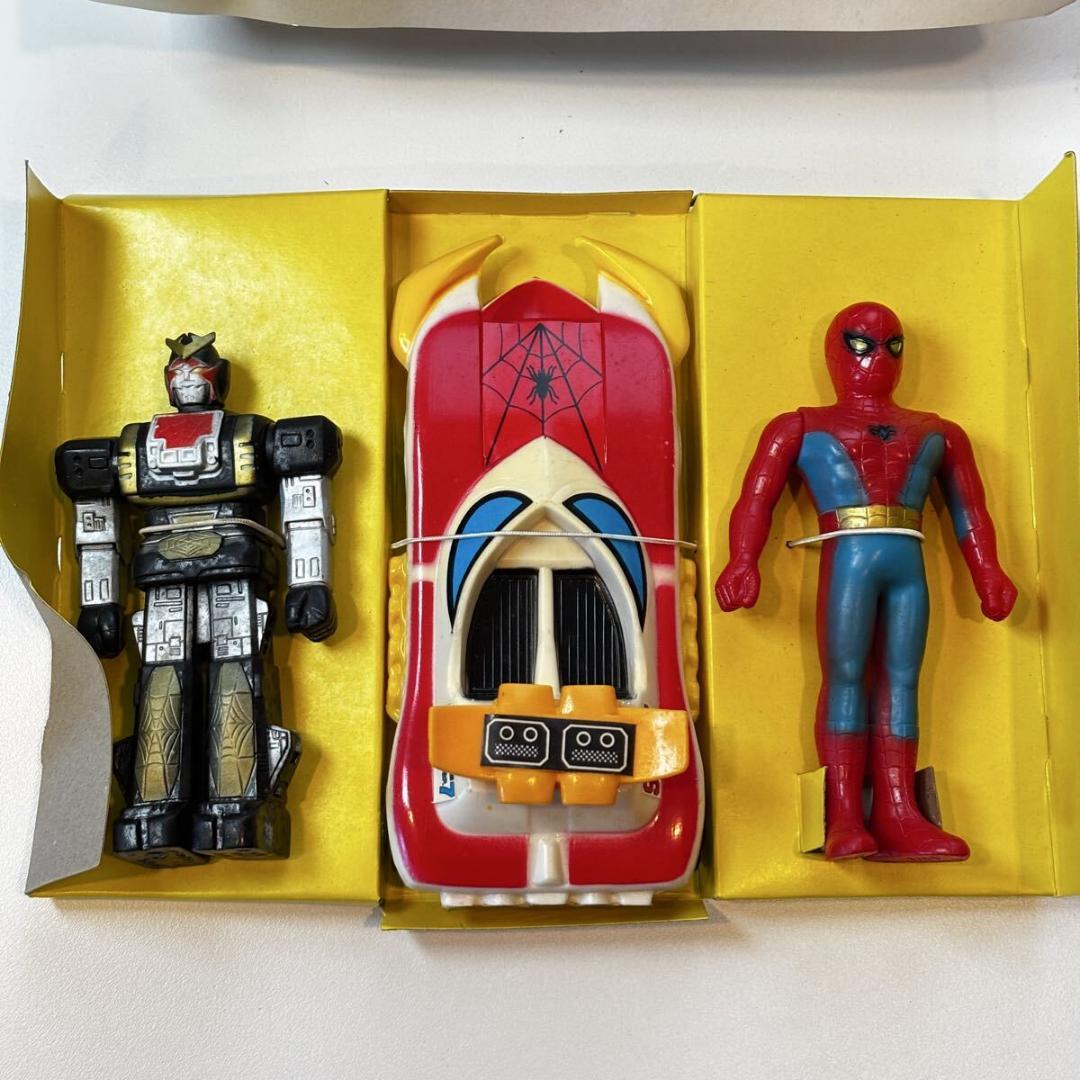 希少当時物 ポピー スパイダーマン オパルドン 1978年 東映 機動作戦セット