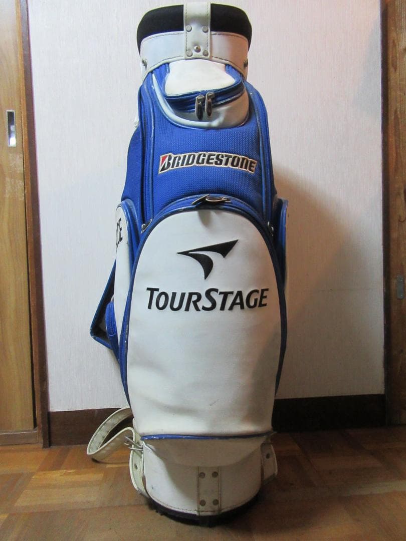 ★☆★ブリヂストン★ツアーステージ★3点式★ツアーバック★白/青★☆★