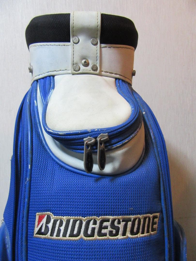 ★☆★ブリヂストン★ツアーステージ★3点式★ツアーバック★白/青★☆★