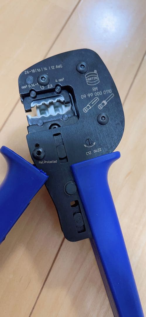 Harting 圧着工具 09990000110