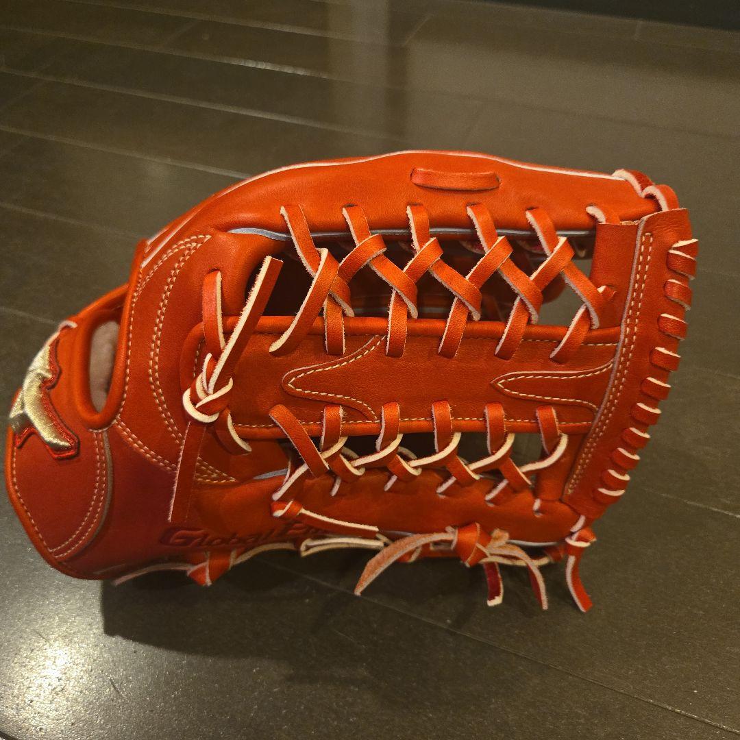 【希少日本製】ミズノ　グローバルエリートJAPAN　硬式外野手用野球グローブ