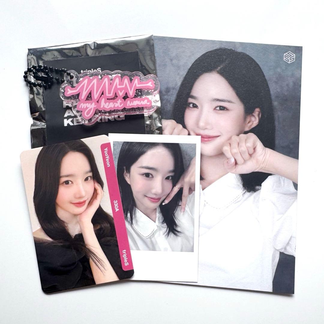 tripleS ユヨン objekt ポストカード キーリング ALIVE25