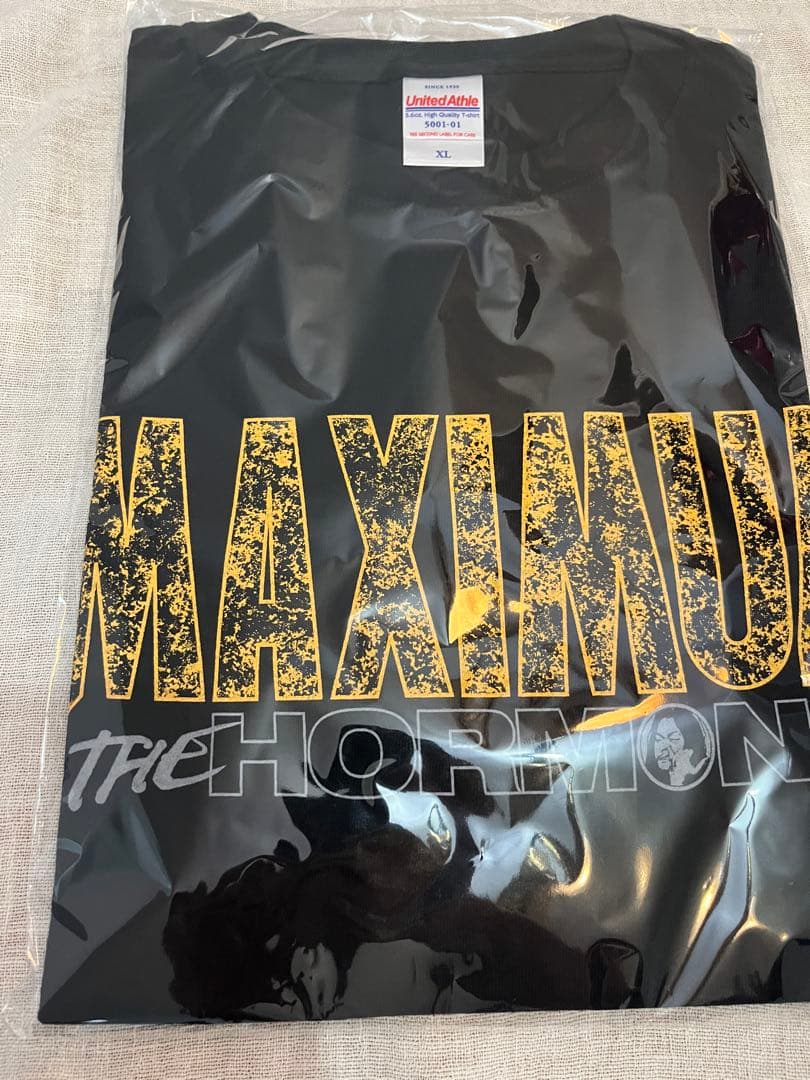 マキシマム ザ ホルモン 生還者Tシャツ　メンカタコテリズン　福岡　XLサイズ