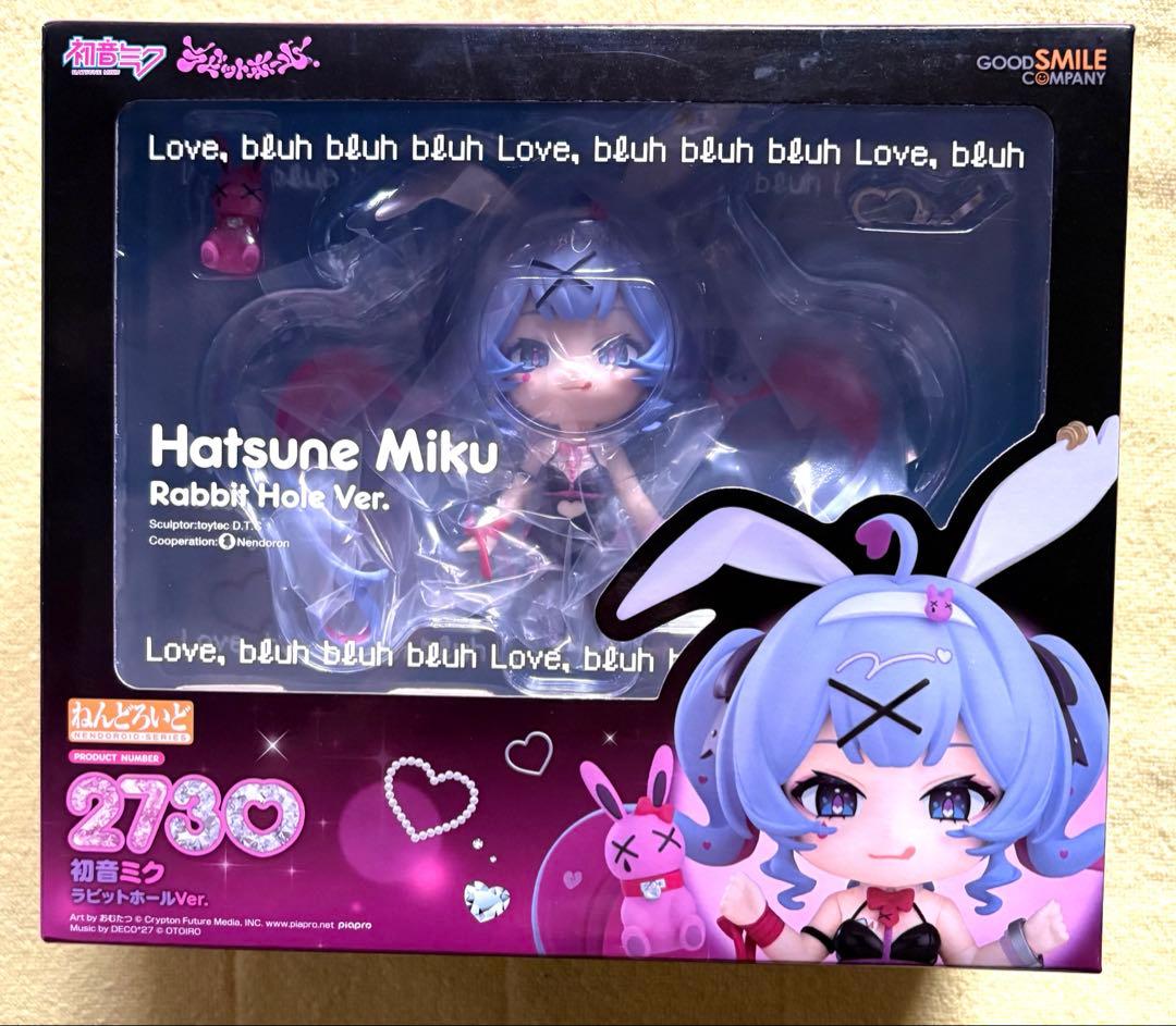 新品未開封 初音ミク ねんどろいど ラビットホールver.