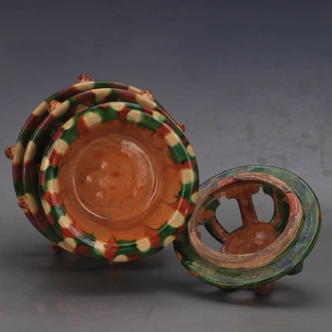 唐三彩とうさんさい 陶磁器 装飾品 工芸品 美術品 置物