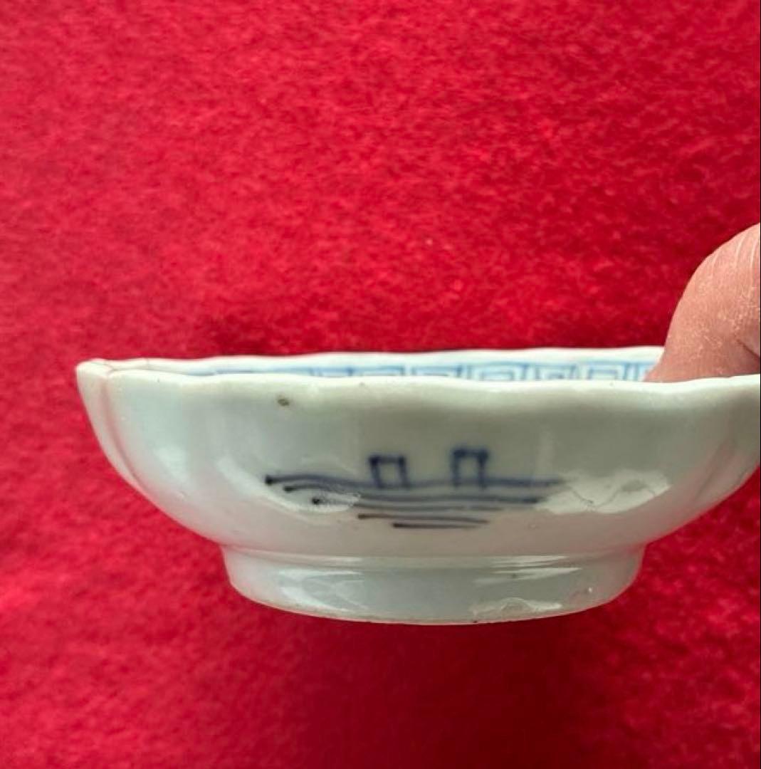 古伊万里　染付　小皿　5枚組 江戸時代