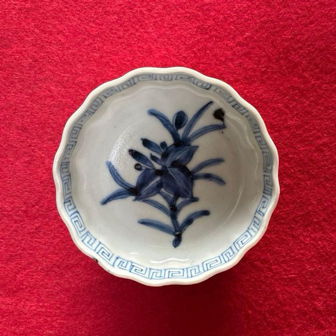 古伊万里　染付　小皿　5枚組 江戸時代