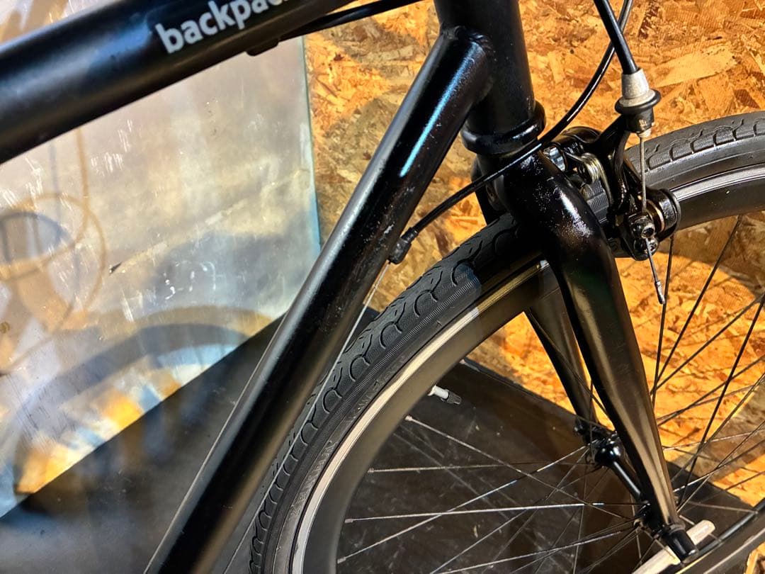 J19【大阪堺市/取引】中古クロスバイク back packer 700C