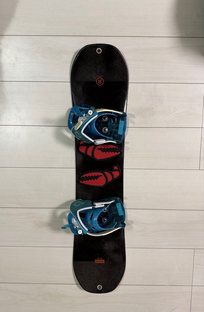 2021-22RIDEキッズスノーボード90バインディング、ブーツセット