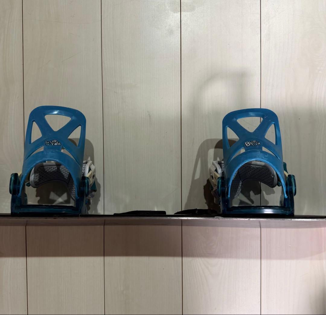 2021-22RIDEキッズスノーボード90バインディング、ブーツセット