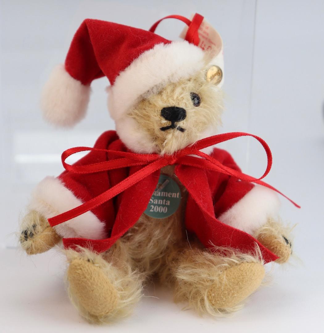 Steiff Santa Bear 2000 約10cm 日本限定品