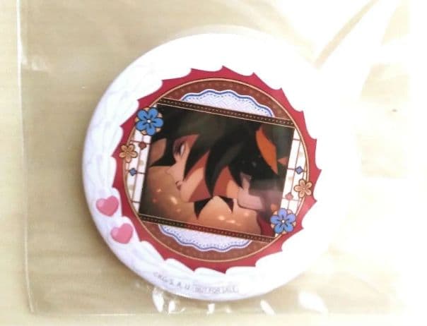 2点　バレンタイン　プリロール　鬼滅の刃　2026 　缶バッジ　　義勇 　しのぶ