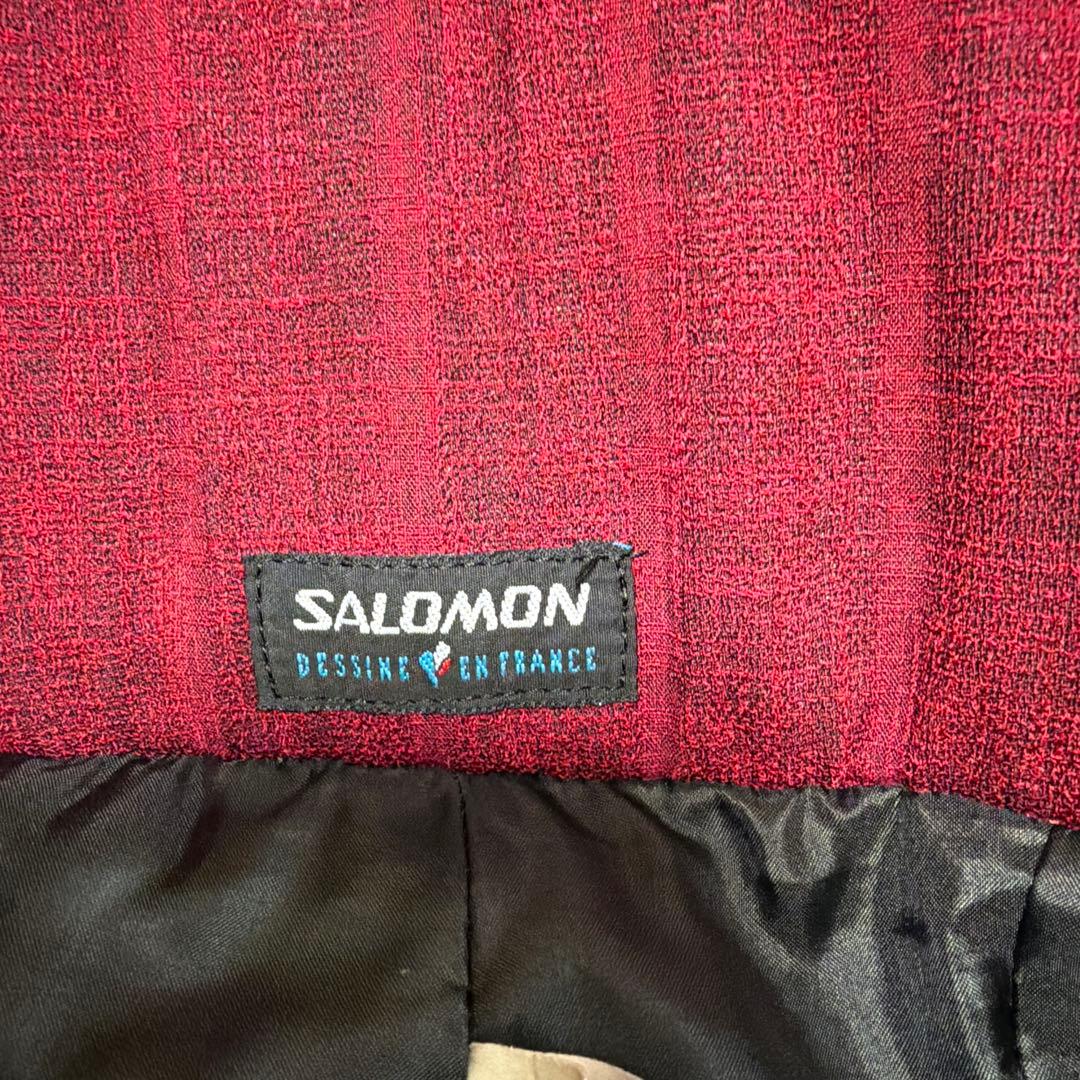 salomon スキーウェア 上下セット Lサイズ　セットアップ　サロモン