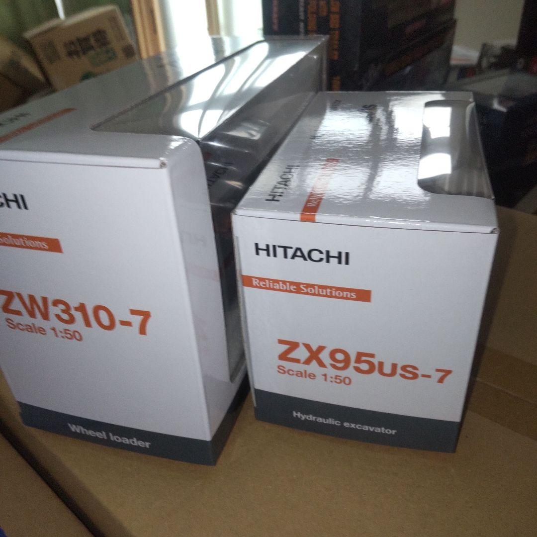 HITACHI ZAXIS 95US-7 & ZW310-7 セット