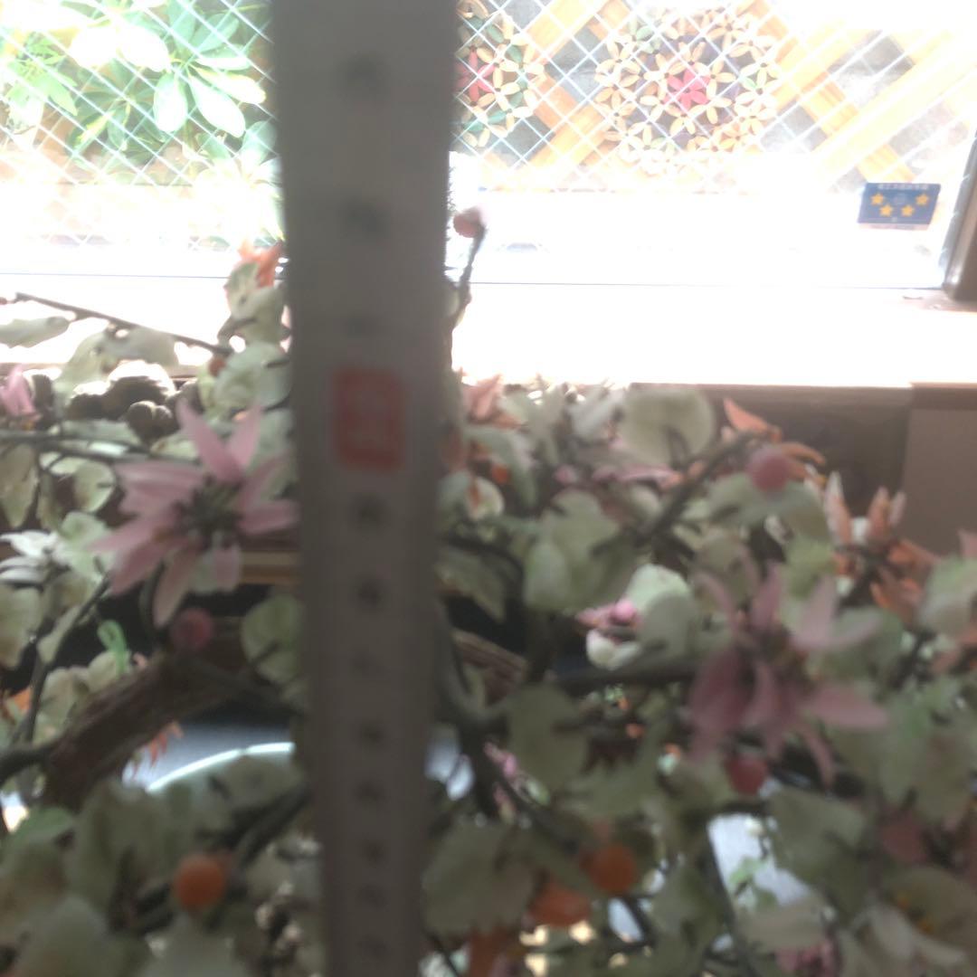 ガラス細工　玉石盆栽　フラワーベース　インテリア　置き物　植木　盆栽　豪華