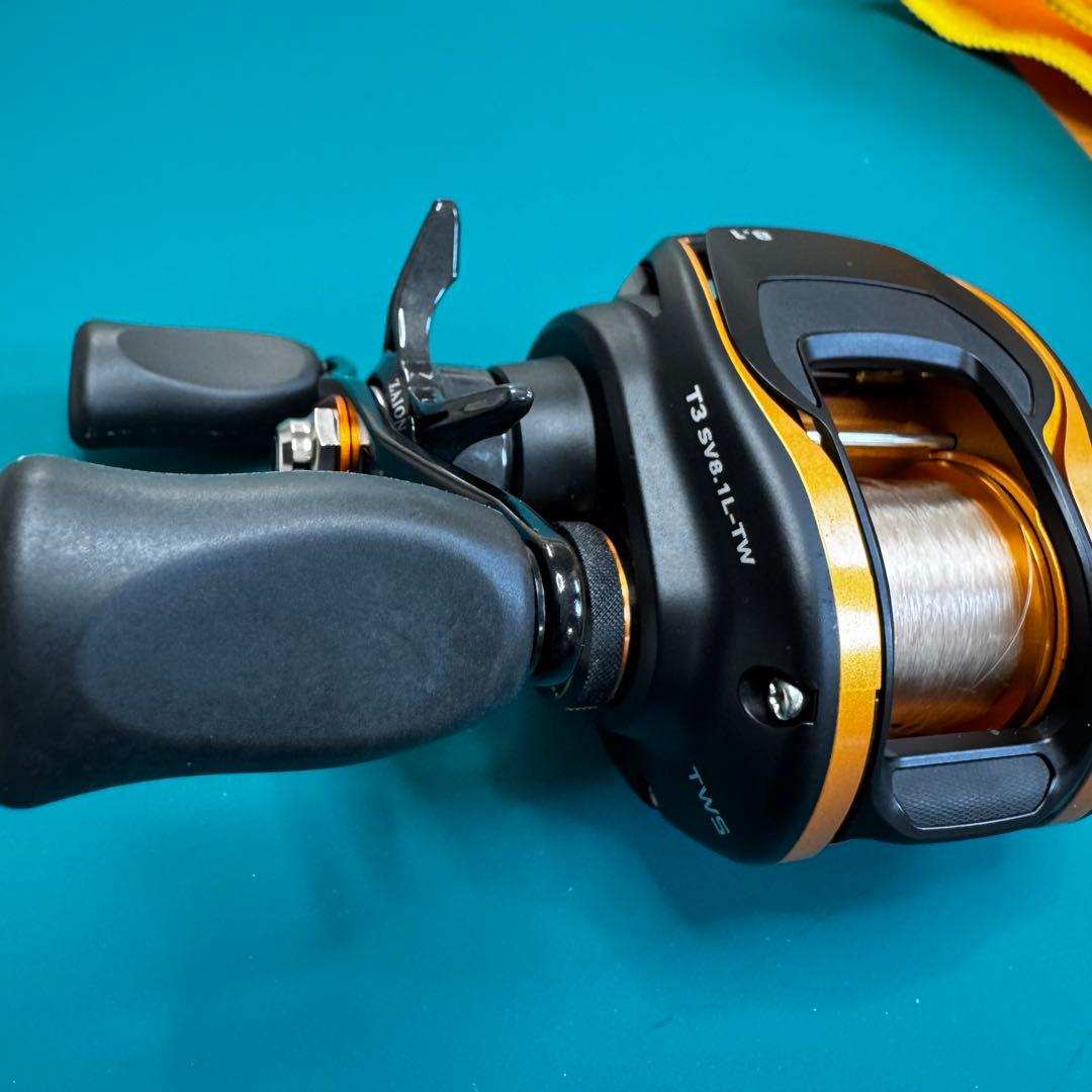 ◉ダイワ T3 SV8.1L-TW ベイトリール 左巻き ベイトフィネス