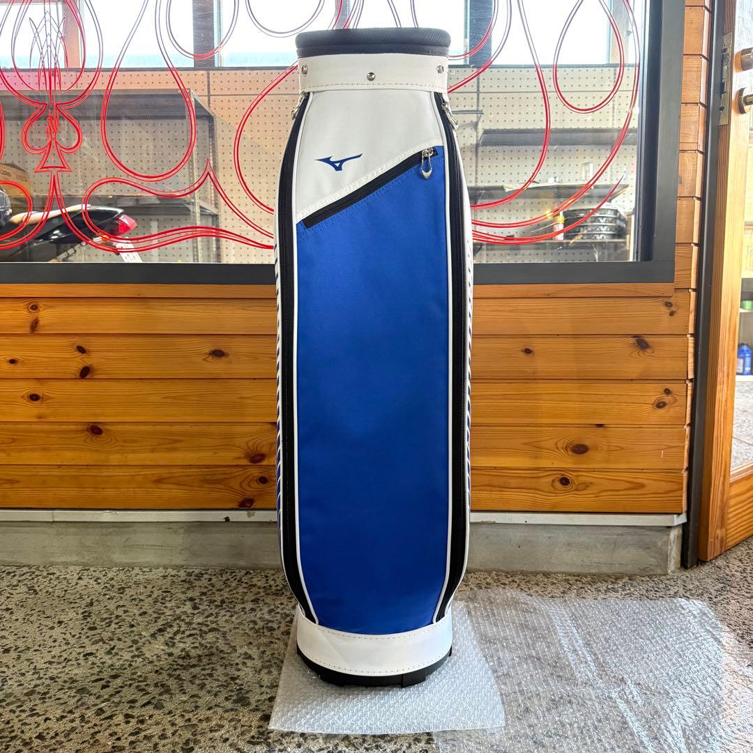 新品未使用タグ付き‼️【ミズノ】9.0型47インチ対応軽量設計ゴルフキャディバッグ
