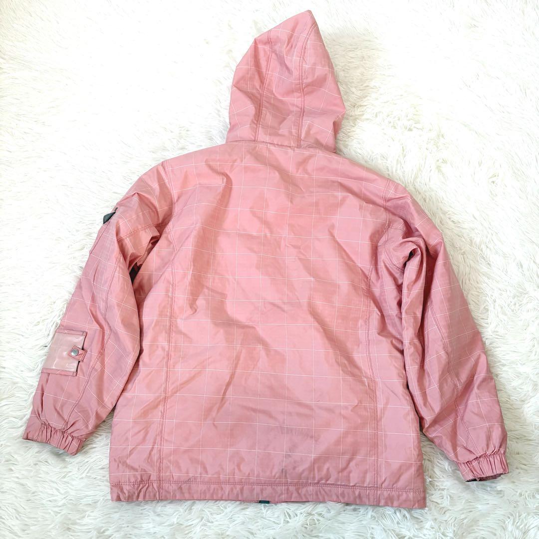 美品☆ellesse ITALY エレッセ　スキーウェア上下　スノボ　ピンク　L