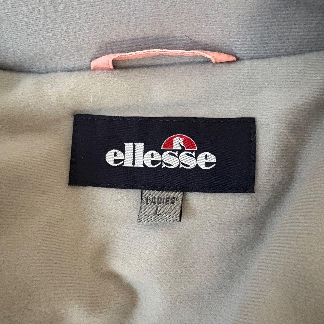 美品☆ellesse ITALY エレッセ　スキーウェア上下　スノボ　ピンク　L