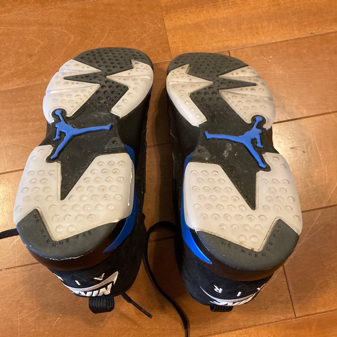 【未使用品】Nike Air Jordan 6 ブラック/ブルー