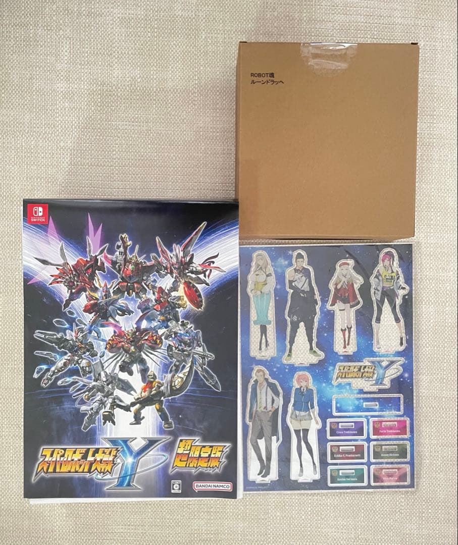 スーパーロボット大戦Y 超限定版 特典2種のみ　ソフトと他特典なし