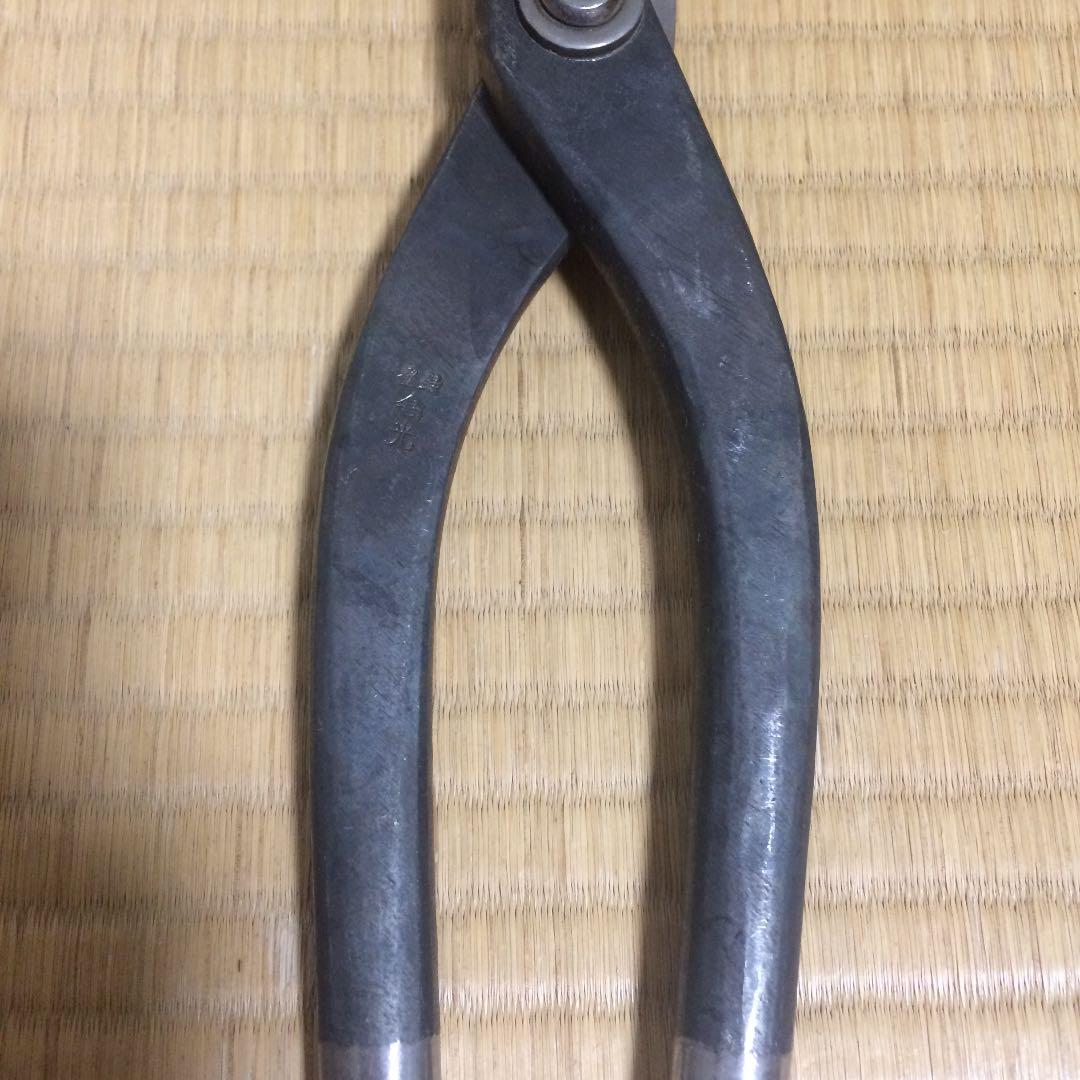 本職用帯鉄切り鋏 高光印 大型
