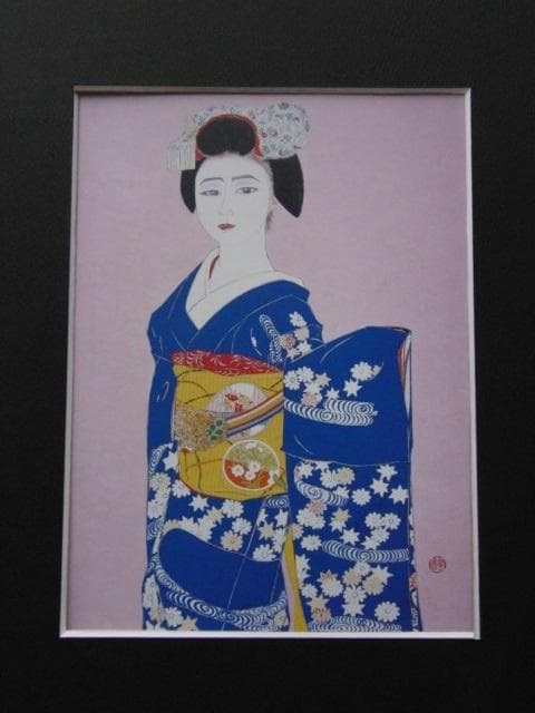 加藤登美子、【夢もいざよう紅桜　しのぶ想いをふりそでに　京都先斗町にて】