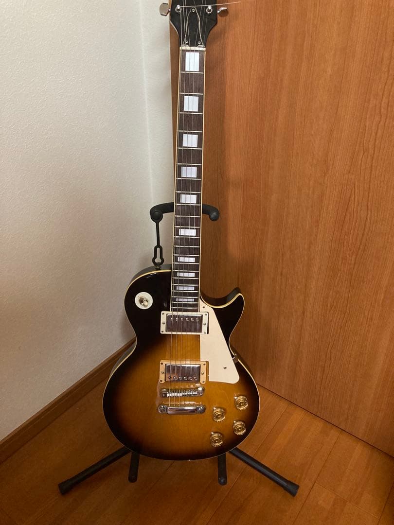 フレッシャー　レスポールタイプ ギター ブラウン系　ジャンク