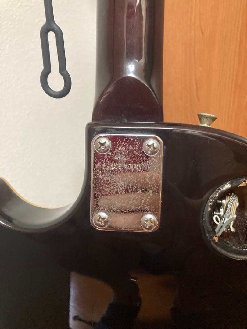 フレッシャー　レスポールタイプ ギター ブラウン系　ジャンク