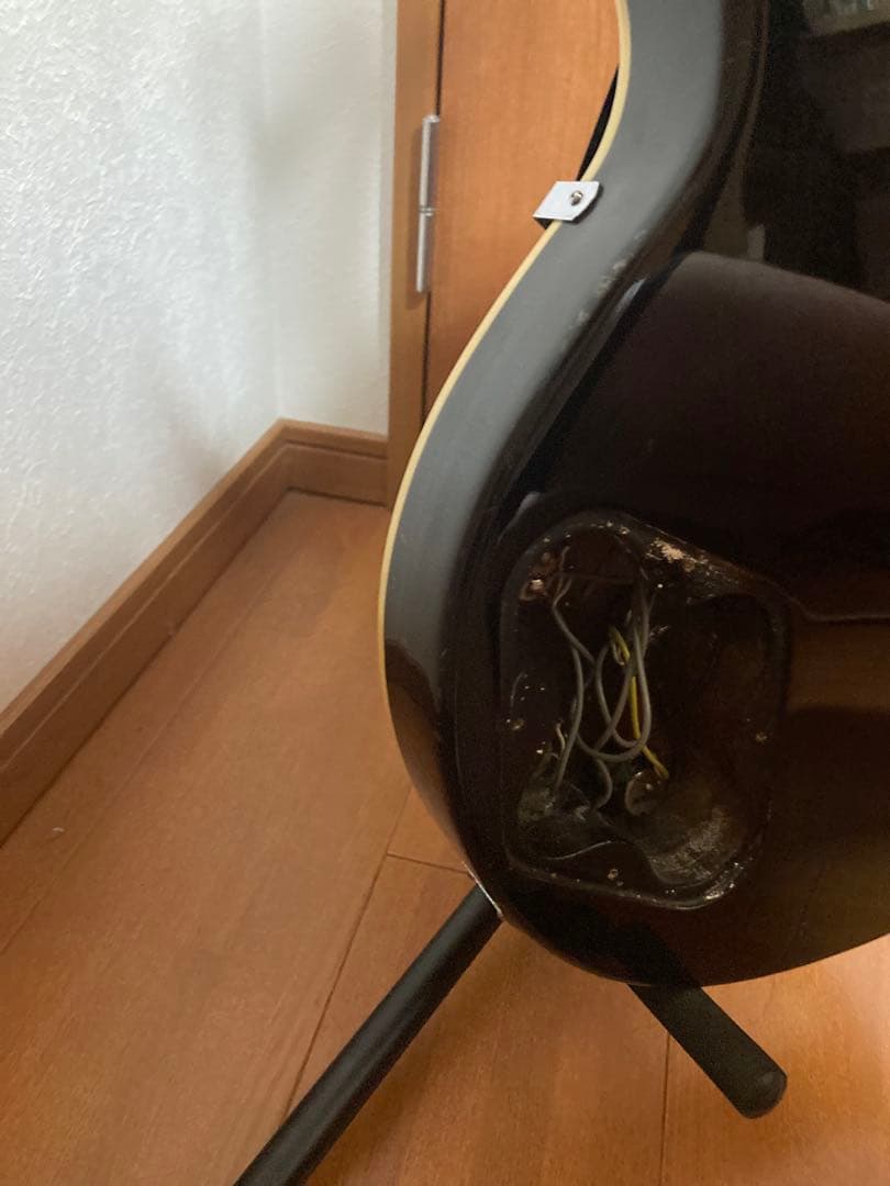 フレッシャー　レスポールタイプ ギター ブラウン系　ジャンク