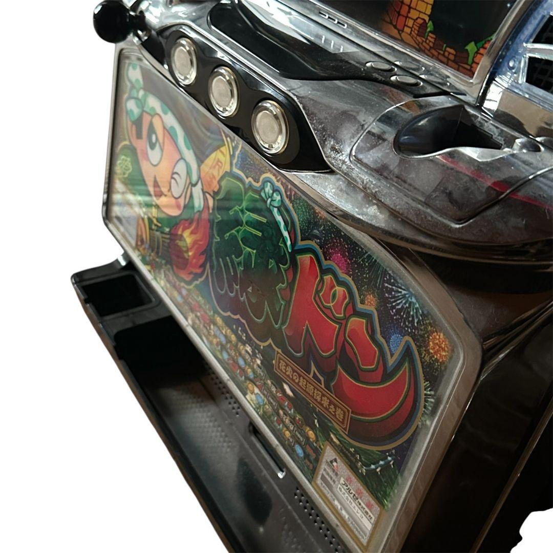 緑ドン 実機 メダル不要機 ドン スロット 設定キー付き