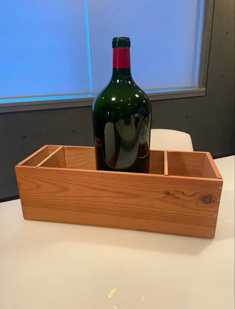 1997年 シャトー・パルメ　空瓶 （マチュザレム）マグナムボトル 木箱付き