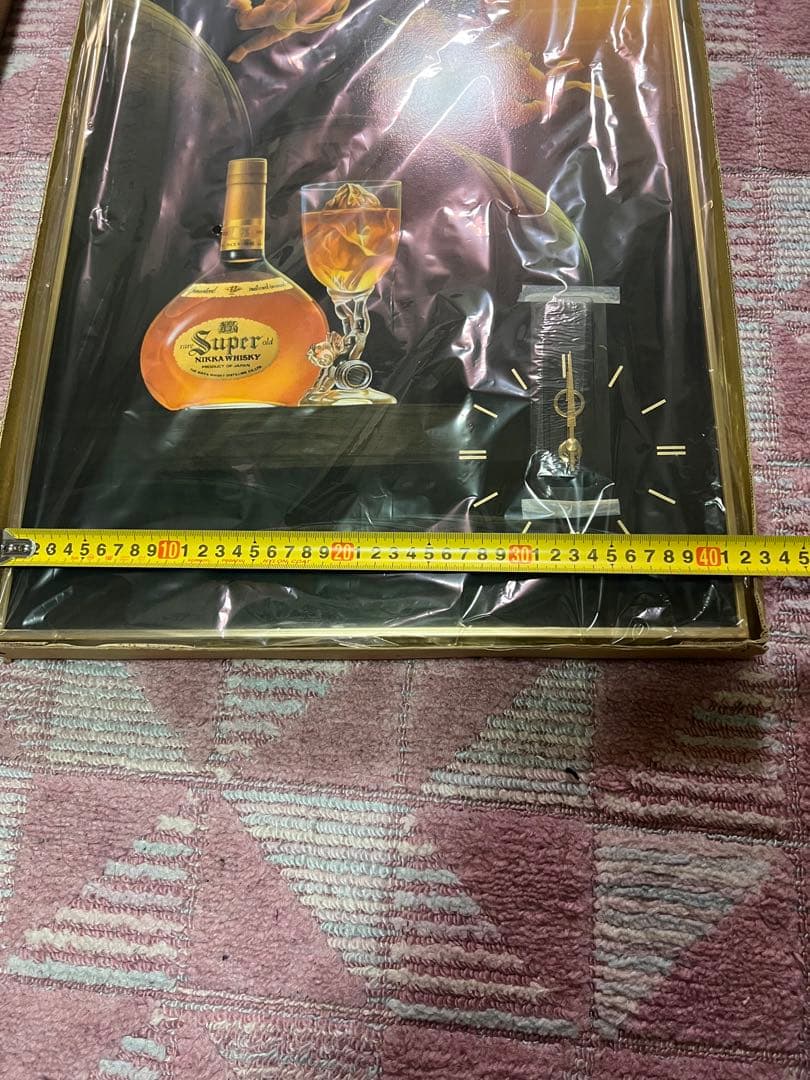 スーパーニッカ 天使のパネル時計