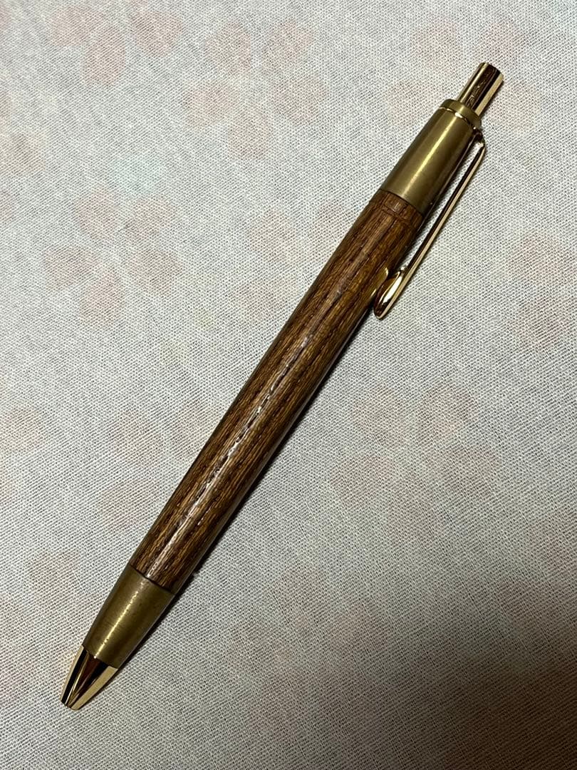 ボナンペン ボールペン 特殊金具仕様 欅