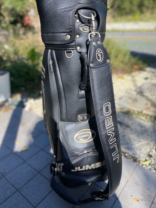 激レア！希少！ジャンボ尾崎112勝記念限定キャディバッグ ミエコウエサコ