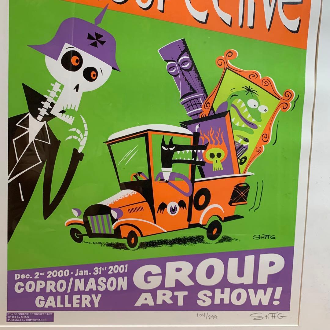 SHAG シャグ　シルクスクリーン　限定299枚　シリアル入り　 公式購入