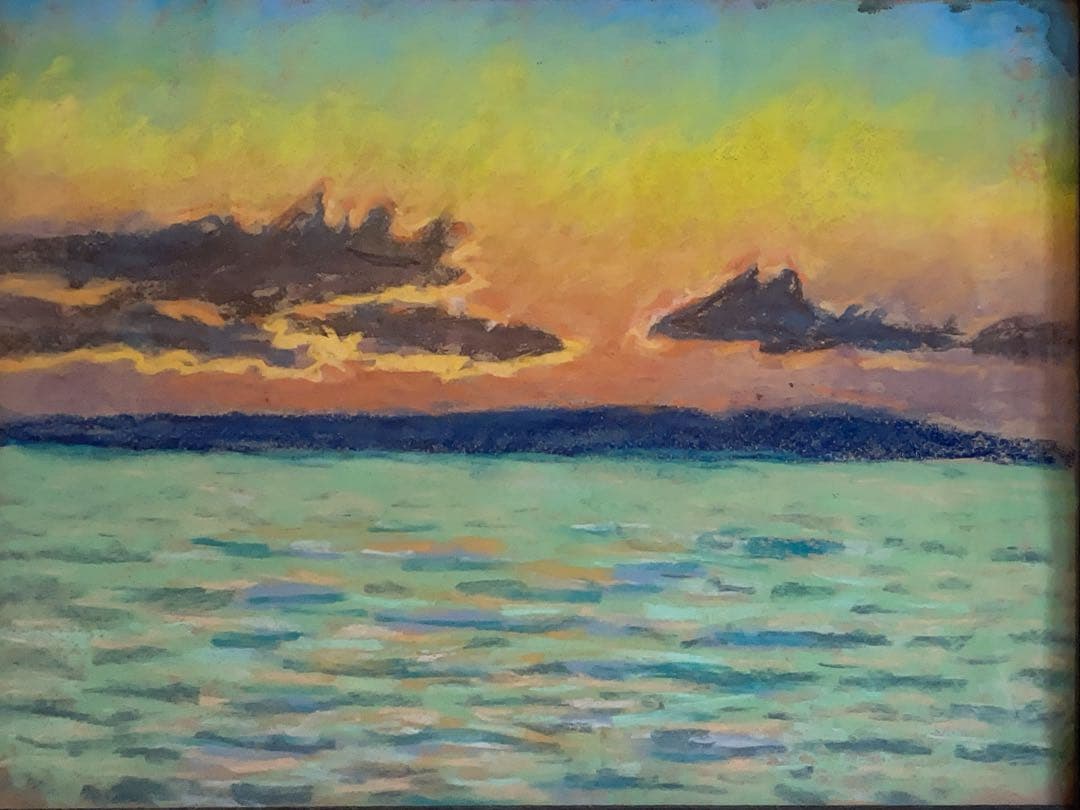 矢崎千代二 パステル画