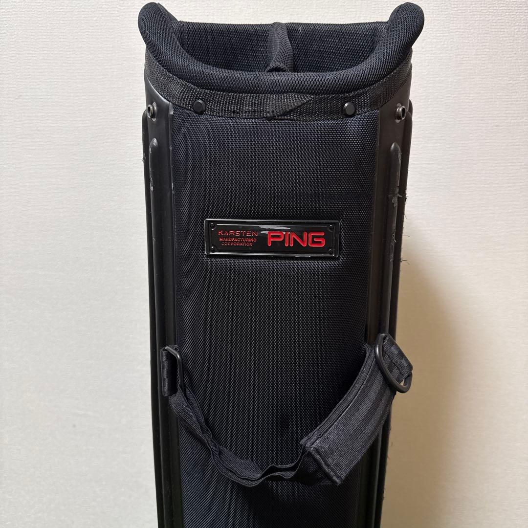 希少 PING ピン キャディバッグ ワンポケット 9.5型 約4.9kg