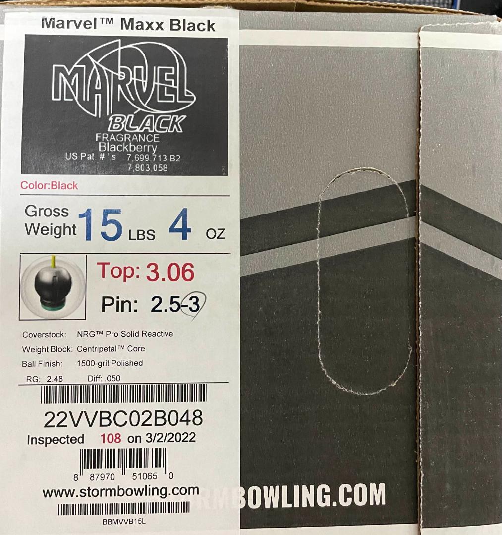 【新品】マーヴェルマックスブラック　15ポンド