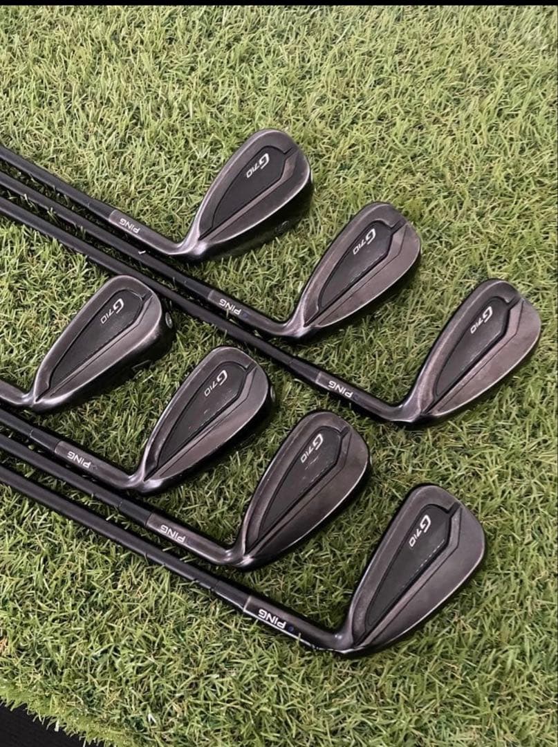 PING G710 アイアンセット 7本 ALTA JCB SLATE SR