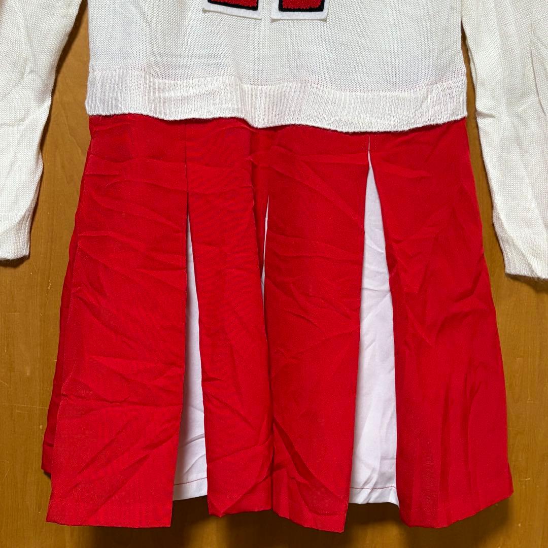 映画『グリース』ライデル高校のチアリーダーチアリーディングウェア R刺繍入り