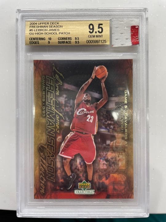 2004 upper deck レブロンジェームス