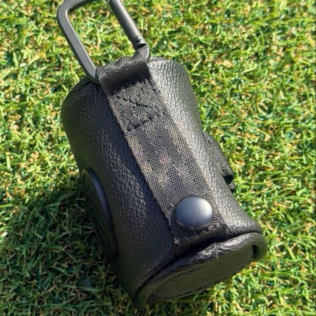 【国内正規品】G\FORE ブラックレザー ボール入れ